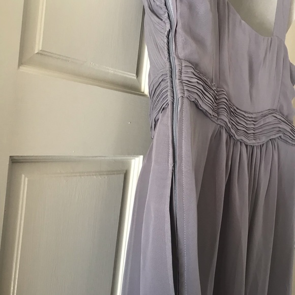 Grey full length formal gown - Picture 9 of 9